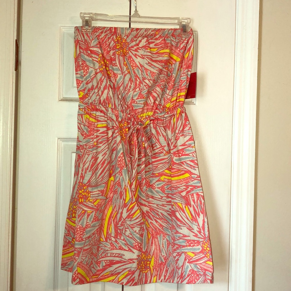 Strapless dress